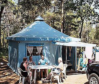 Le Ruou Camping Club tent rental
