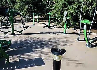 La Pinede Campsite gym