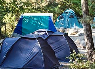 Camping La Base de Buthiers pitches
