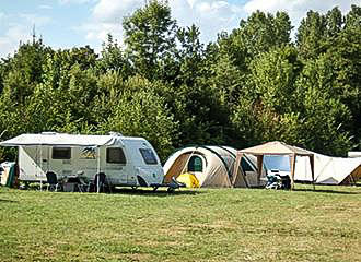 Camping Le Soleil de Crecy pitches