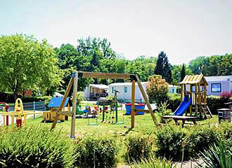 Le Beau Village Campsite playground