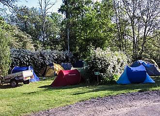 Loisirs des Groux Campsite pitches