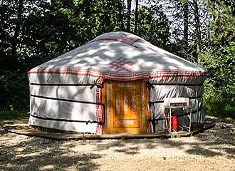 Camping de la Croix d'Arles tent