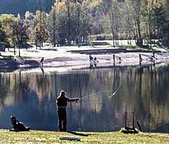 Lac de la Moselotte fishing