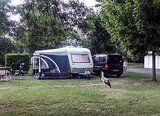 Camping de l’Ill caravan pitches