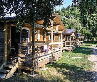 Camping des Amis de la Nature chalets