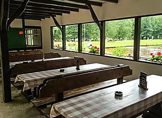 Le Camping du Fleckenstein inside restaurant