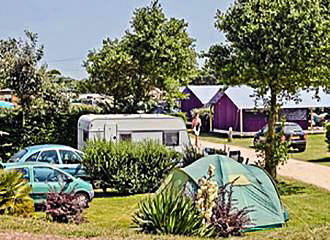 Camping Utah Beach pitches