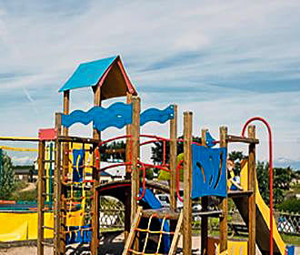 Camping Utah Beach playground