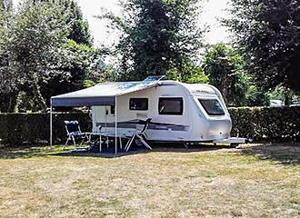 Camping Caravaning Kervilor caravan pitches