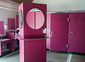 Camping de Bordeneo bathroom