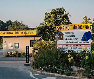 Camping du Donant entrance