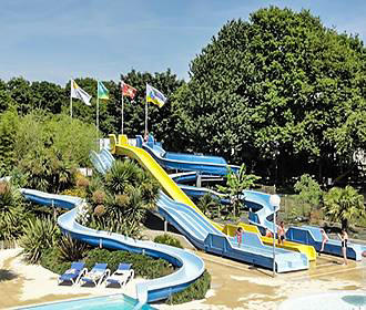 Camping du Haras water slides