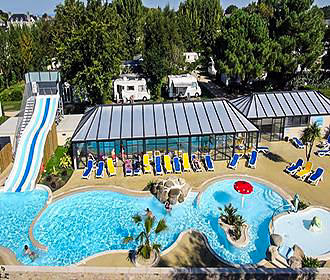 Camping La Touesse swimming complex
