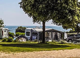 Camping Municipal Port Sable caravan pitches