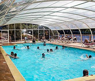 Le Panoramic Campsite indoor pool