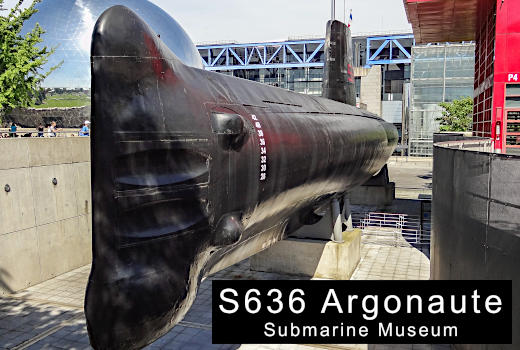 S636 Argonaute Submarine Museum