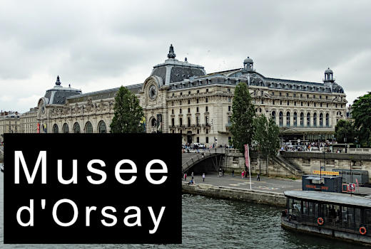 Musee d'Orsay historical building
