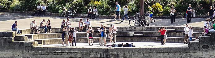 French holidays dancing