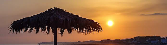 French holiday sunrise