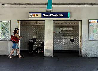 Gare d’Austerlitz metro entrance
