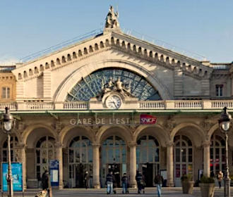 Gare de l'Est train station facade