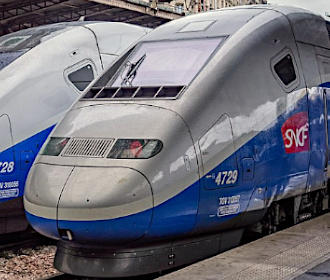 Gare de l'Est TGV trains