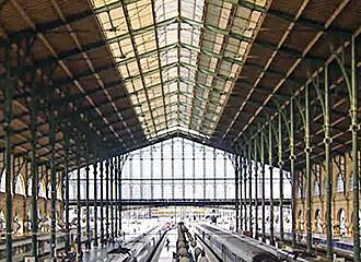 Gare du Nord roof