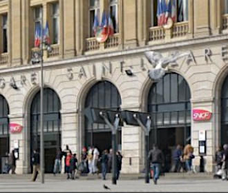 Gare Saint-Lazare front entrance