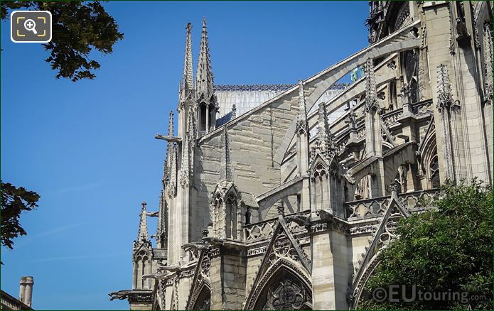 Gargoyles south east corner Notre Dame