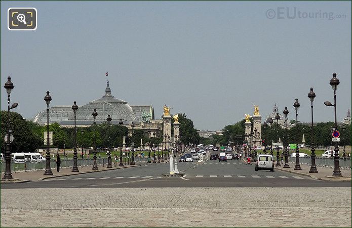 Pont Alexandre III with the Grand Palais