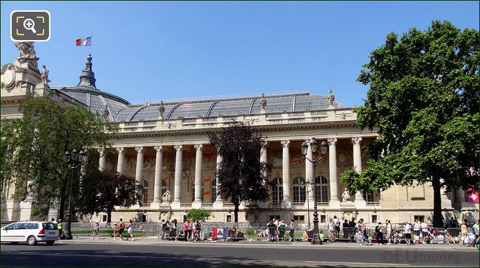 Grand Palais right hand side colonnade