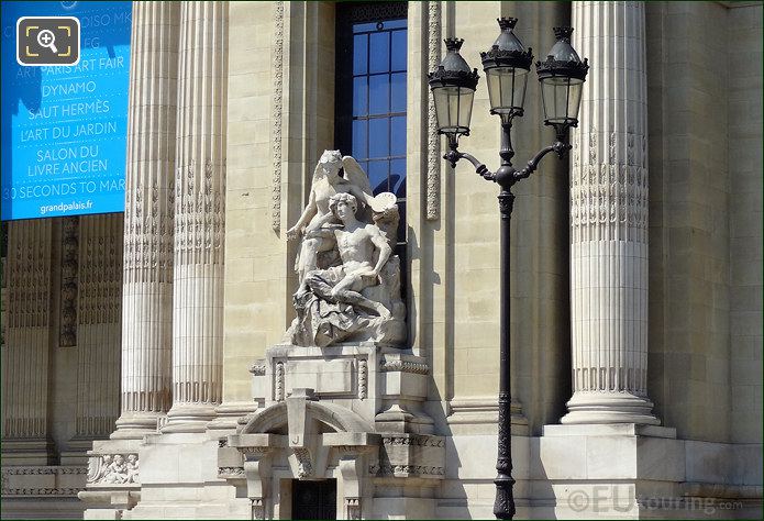 Grand Palais l'Inspiration statue