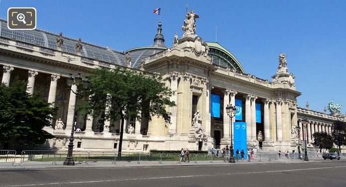 The Grand Palais in Paris