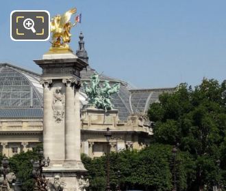 Pont Alexandre III with the Grand Palais