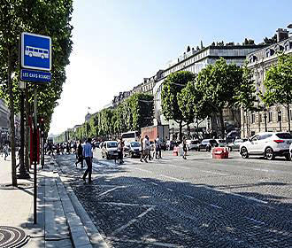 Champs-Elysees avenue – Paris – France