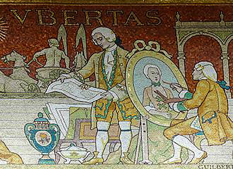 Eastern mosaic on the Grand Palais