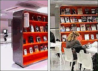 Library at Gaite Lyrique Museum