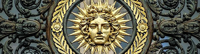 Louvre Museum sun god