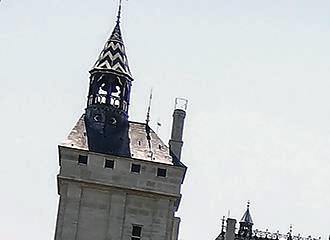 La Conciergerie historical bell tower