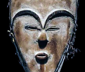 Mask at Musee Dapper