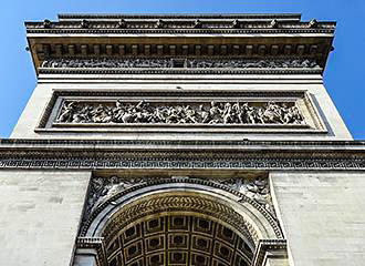 Arc de Triomphe North East sculpture