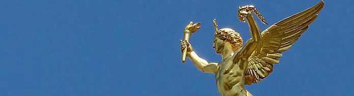 Bastille square Genie de la Liberte statue