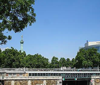 Bastille square Paris