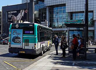 Bastille square bus stop