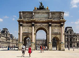 Musee du Louvre Arc du Triomphe du Carrousel