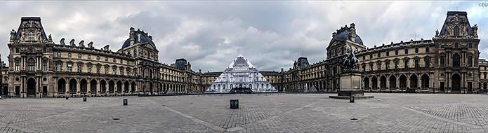 Musee du Louvre Panoramic