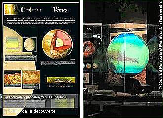 Vinus planet at Palais de la Decouverte