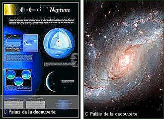 Neptune planet at Palais de la Decouverte
