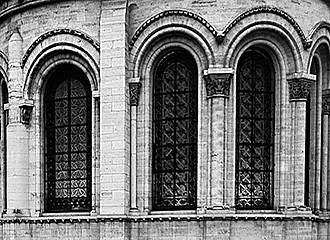 Prieure Saint-Martin-des-Champs stained glass windows